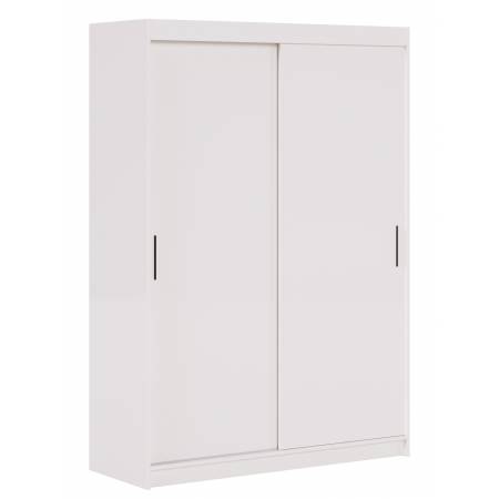 Szafa przesuwna 2-drzwiowa 180 cm INDIANA garderoba biała